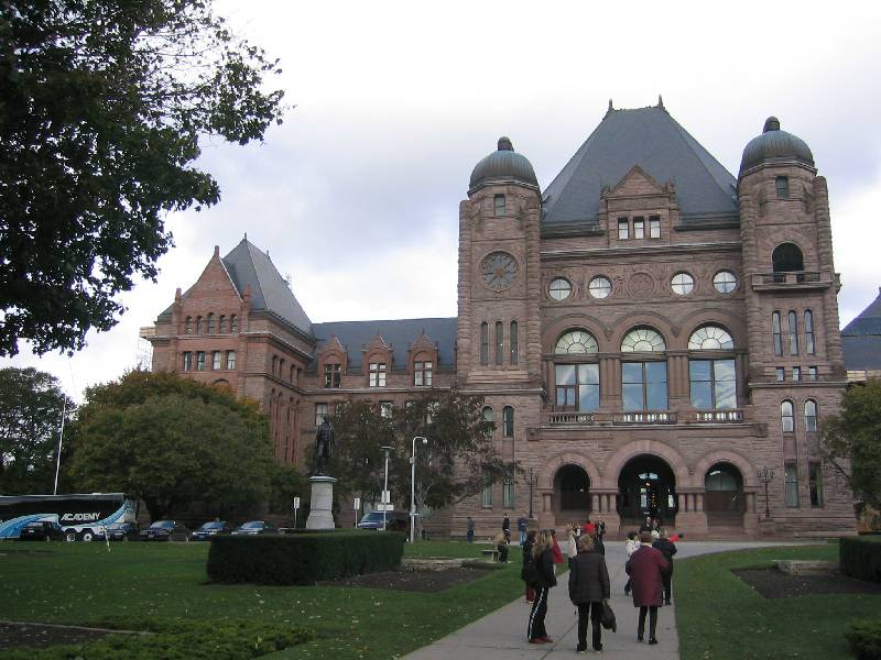 29 Ontario legislature Toronto
